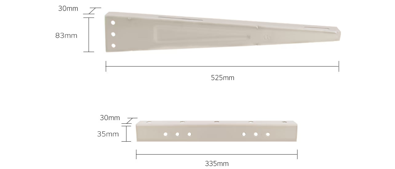 Outdoor Air Conditioner Wall Mounting Bracket